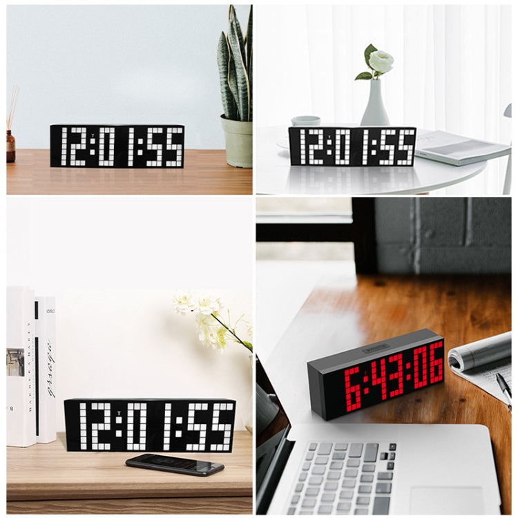 Digital Electronic Alarm Clock Creative LED Desk Clock US Plug My Store