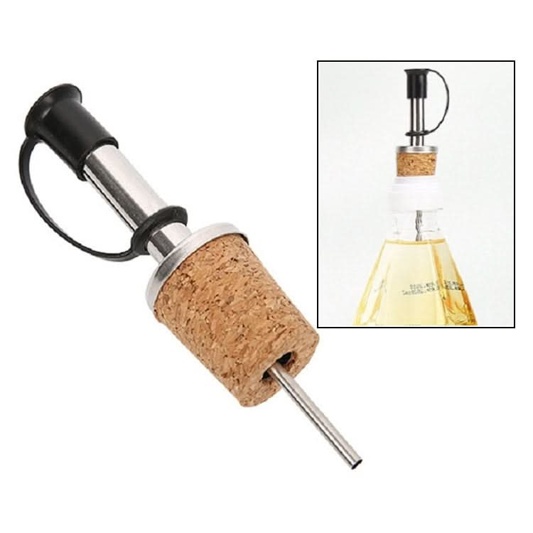 20 PCS Cork Wine Stopper Stainless Steel Pourer Wine Diversion Spout Dispenser - Reluova