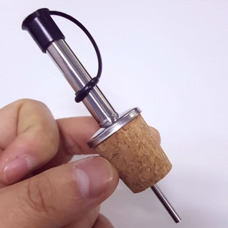 20 PCS Cork Wine Stopper Stainless Steel Pourer Wine Diversion Spout Dispenser - Reluova