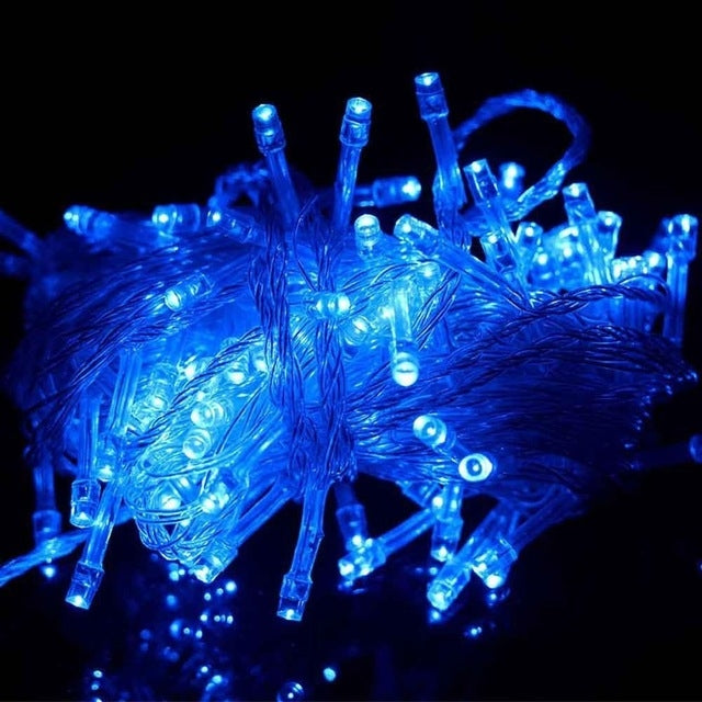 50M LED String Lights Christmas New Year Garland Decoration for Street Room House Garden Outdoor Use DIY Decor EU US Plug in My Store