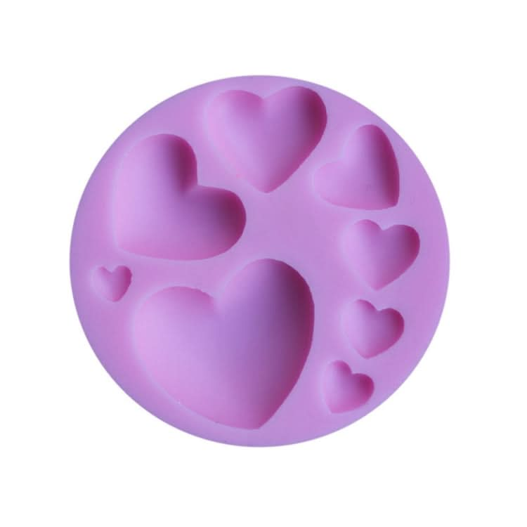 2 PCS DIY Baking Cake Mold Love Pattern Fondant Silicone Mold-Reluova