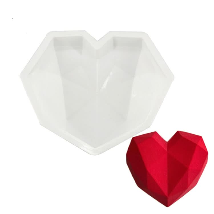 3 PCS Diamond Love DIY Cake Silicone Mold Sponge Baking Tool Chiffon Mousse Dessert Mold-Reluova