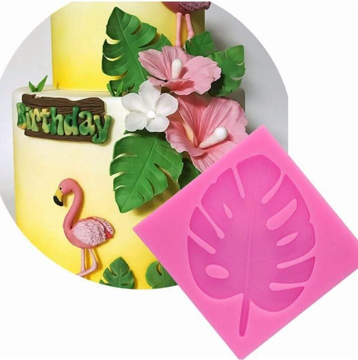 2 PCS DIY Tree Leaf Fondant Mould Chocolate Cake Decorating Mould-Reluova