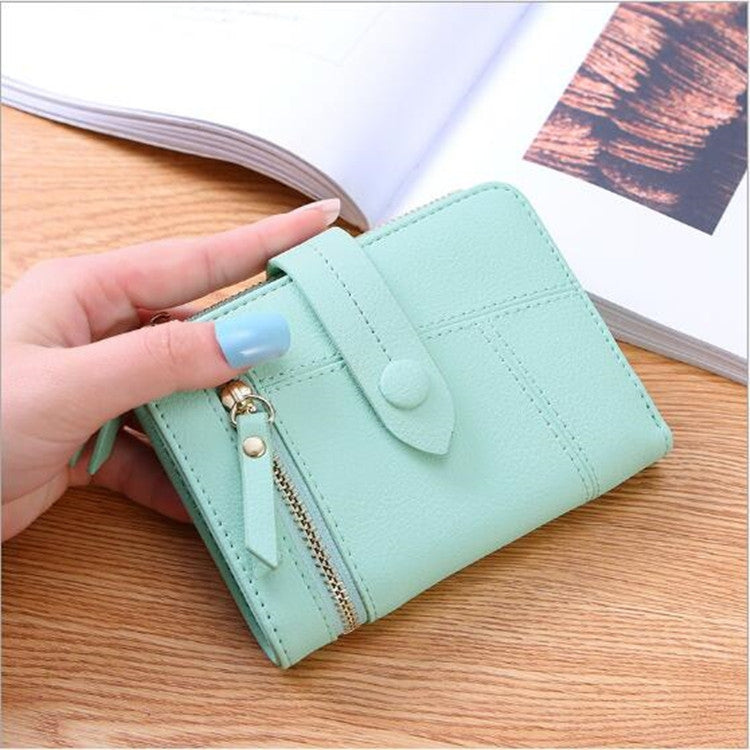 Women Two-folding Wallet Multi-function Clutch Bag Small Wallet My Store