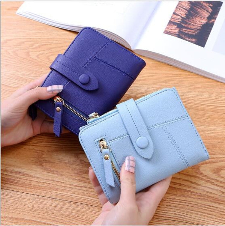 Women Two-folding Wallet Multi-function Clutch Bag Small Wallet My Store