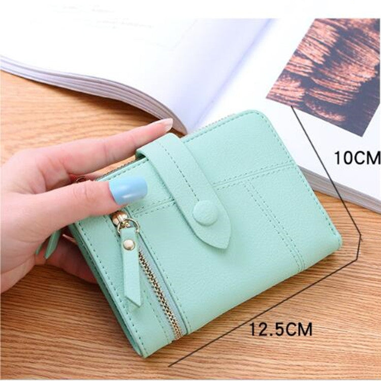 Women Two-folding Wallet Multi-function Clutch Bag Small Wallet My Store