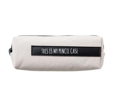 Creative School Pencil Case Simple Solid Color Large Pen Bag My Store