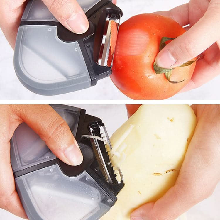 Multifunctional Stainless Steel Creative Peeler Three-in-one Peeler Grater - Reluova