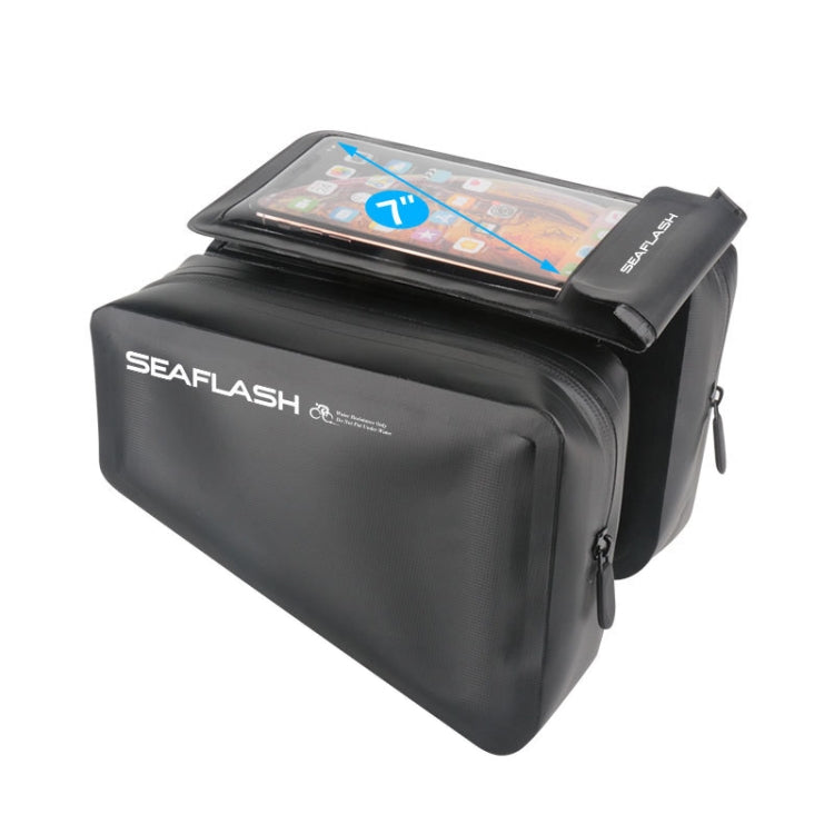 SEAFLASH Outdoor Waterproof Bike Bag Touch Screen Saddle Bag Mountain Bike Front Beam Bag Reluova