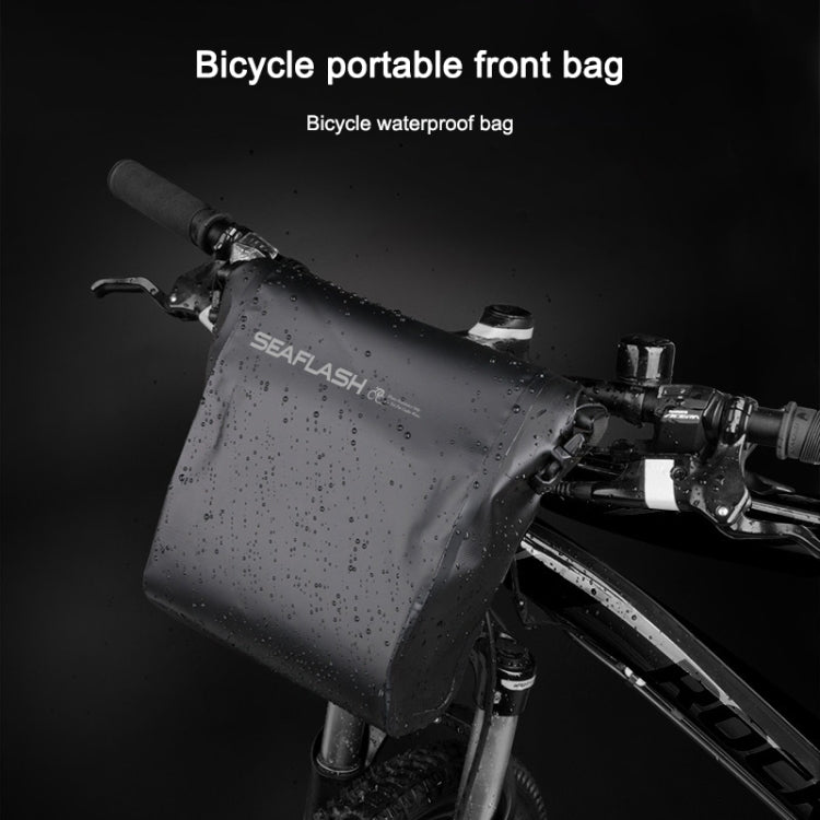 SEAFLASH Outdoor Bicycle Head Bag Foldable Front Beam Waterproof Bag Reluova