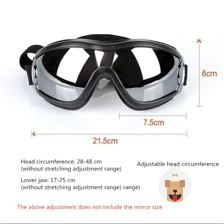 Pet Glasses Big Dog Goggles Waterproof Windproof Sunscreen UV Protection - Reluova