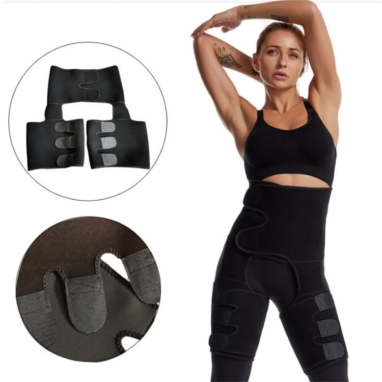 3 In 1 Hip Belt Girdle Exercise Bodybuilding Adjustable One-piece Waist Girdle-Reluova