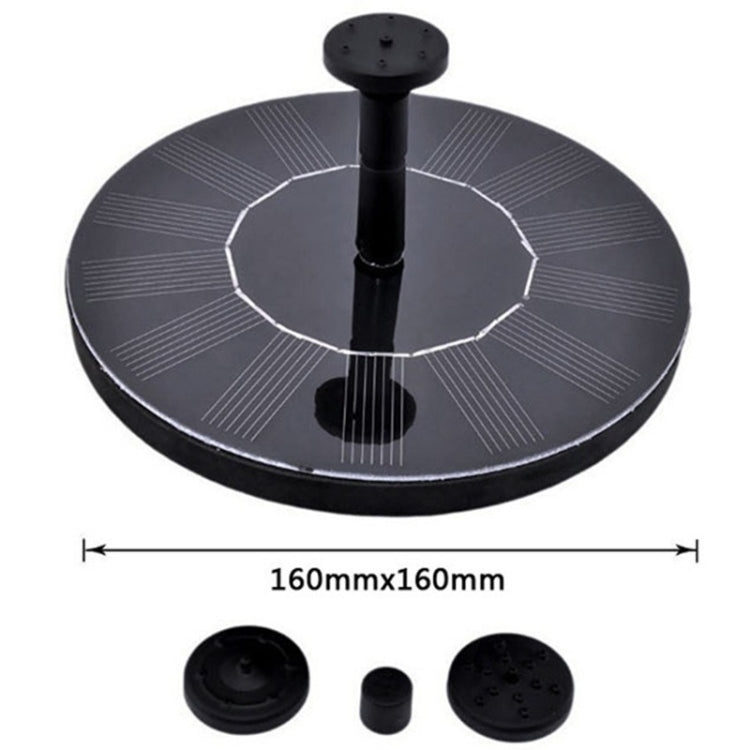 Garden Automatic Solar Floating Fountain Waterfall My Store