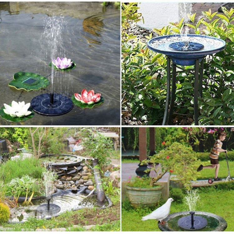 Garden Automatic Solar Floating Fountain Waterfall My Store