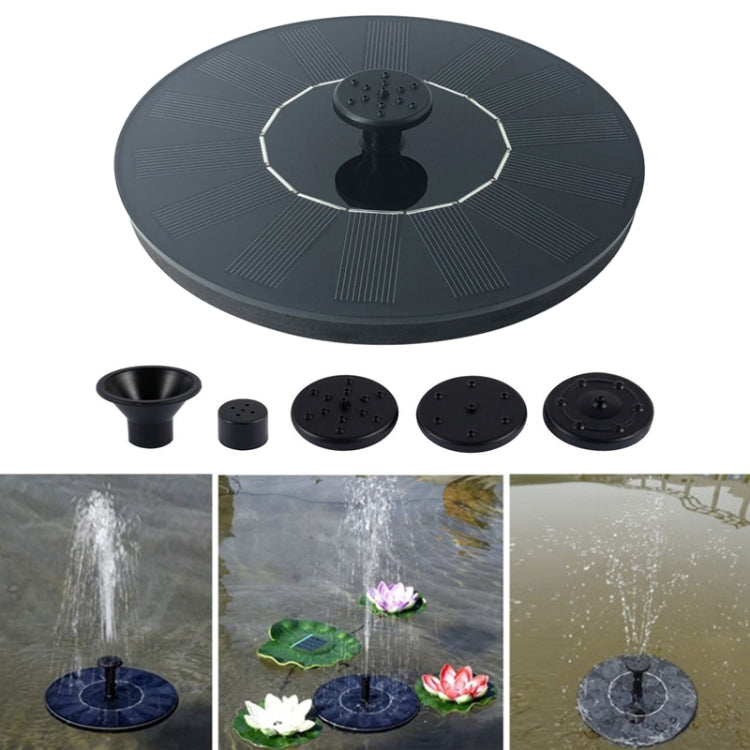 Garden Automatic Solar Floating Fountain Waterfall My Store