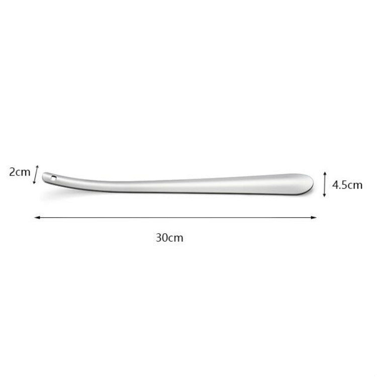 Stainless Steel Shoehorn Lengthened Shoe-lifting Device