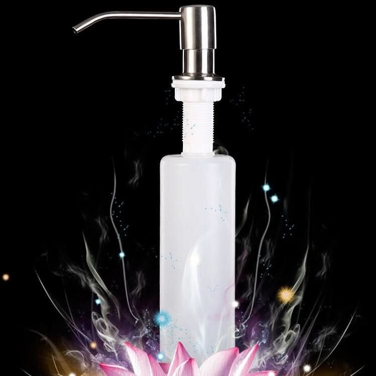 Stainless Steel Sink Soap Dispenser Sishwashing Liquid Hand Soap Bottle