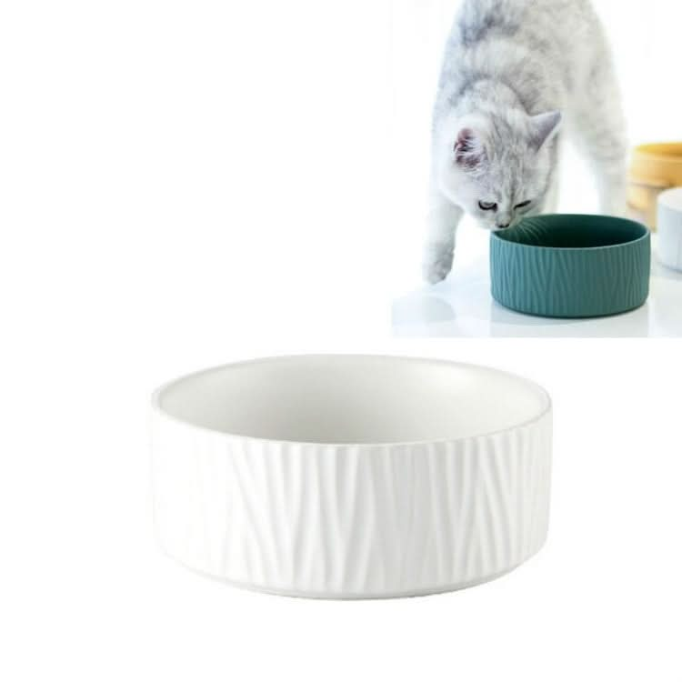 Cat Dog Food Bowl Pet Ceramic Bowl - Reluova