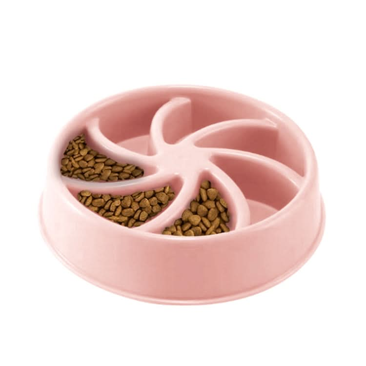 Environmental Protection Food Grade Plastic Anti-choking Slow Food Pet Dog Cat Food Bowl - Reluova