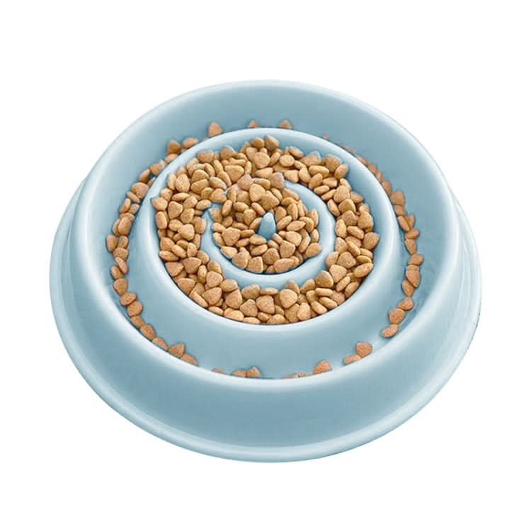 Environmental Protection Food Grade Plastic Anti-choking Slow Food Pet Dog Cat Food Bowl - Reluova