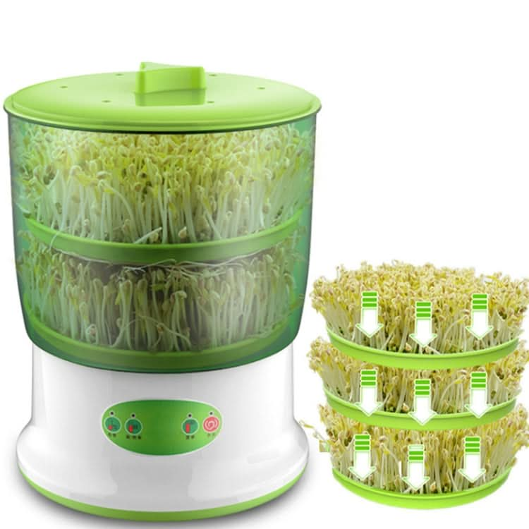 Intelligent Bean Sprouts Maker Household Upgrade Large Capacity Thermostat Green Seeds Growing Automatic Sprout Machine - Reluova