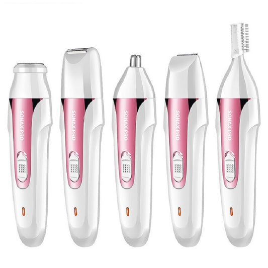 SONAX PRO Ladies Multifunctional Rechargeable Washing Professional Eyebrow Trimmer Epilator