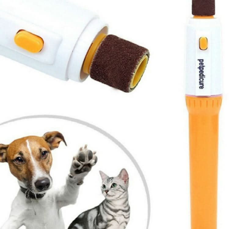 Pet Electric Pet Dog Cat Puppy Claw Toe Nail Pedicure Grinder Clipper Trimmer Tool - Reluova