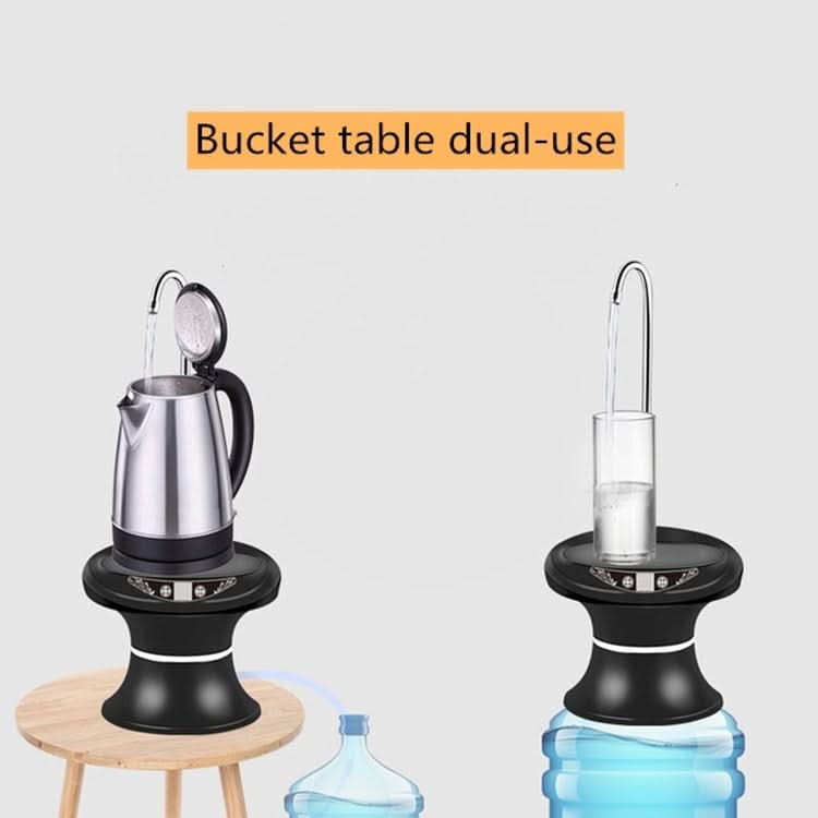 Tray Bucket Water Pump USB Rechargeable Wireless Electric Mineral Water Bucket Automatic Water Dispenser - Reluova