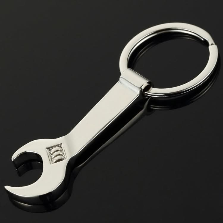 2 PCS Simulation Personality Wrench Bottle Opener Metal Keychain Car Pendant-Reluova