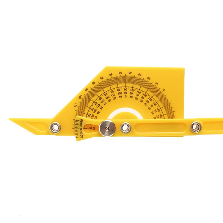 Template Tool Protractor Instrument Measuring Arm Ruler 180 Degree Woodworking Ruler My Store