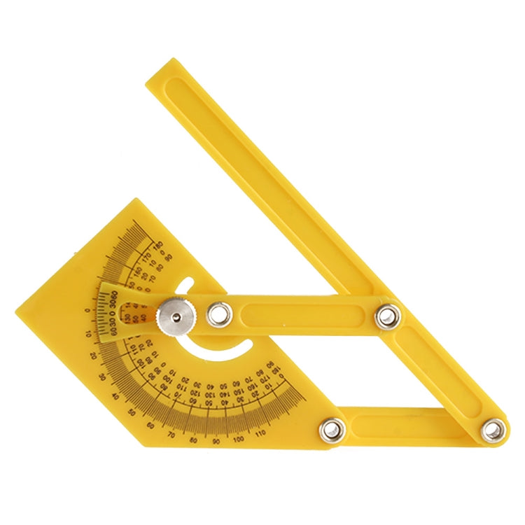 Template Tool Protractor Instrument Measuring Arm Ruler 180 Degree Woodworking Ruler My Store