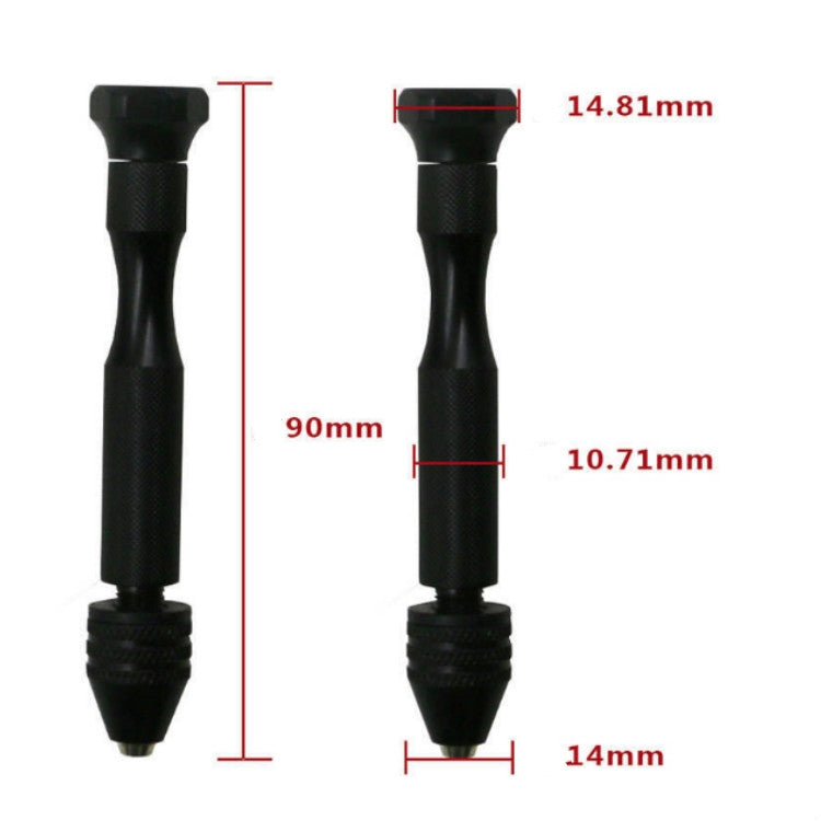 11 In1 Mini Manual Drill With Drill Plastic Walnut Wenwan Punching Tool