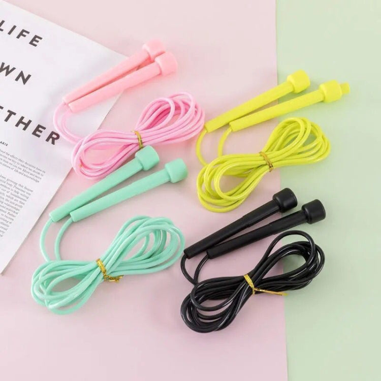 2 PCS Pen Handle Shaped Small Handle Rubber Skipping Rope for Fitness-Reluova