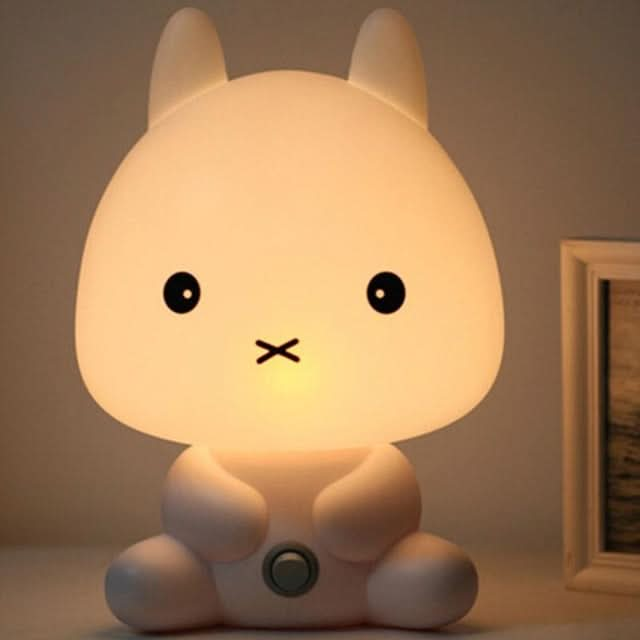 Baby Bedroom Lamps Night Light Cartoon Pets Pvc Plastic Sleep Led Kid Lamp Bulb My Store