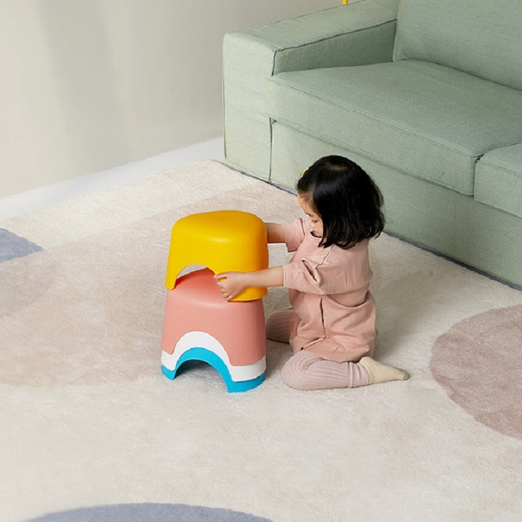 Children Stool Home Living Room Triangle Small Stool Anti-skid Short Plastic Stool My Store