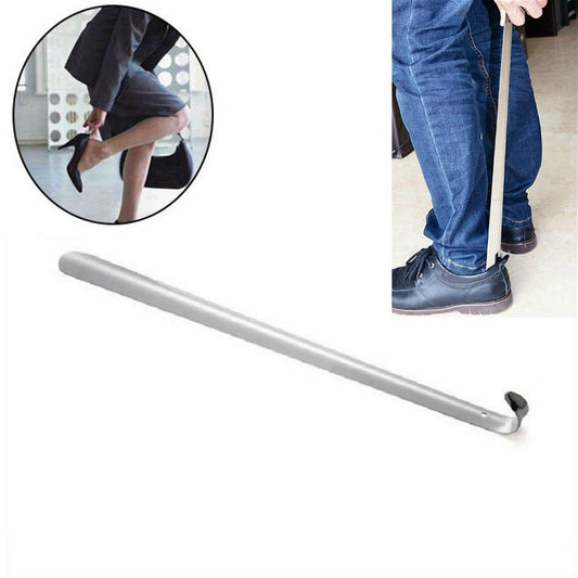 Stainless Steel Long Shoehorn Lift Shoes Wear Shoe Shoehorn Reluova