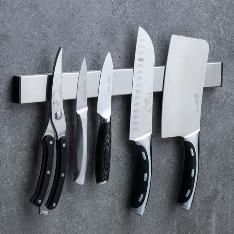 Stainless Steel Knife Holder Kitchen Rack Magnetic Suction Knife Holder - Reluova