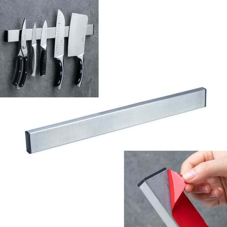 Stainless Steel Knife Holder Kitchen Rack Magnetic Suction Knife Holder - Reluova