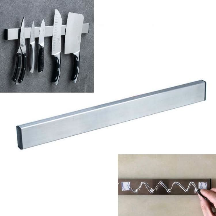 Stainless Steel Knife Holder Kitchen Rack Magnetic Suction Knife Holder - Reluova