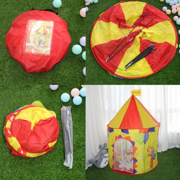 Children Toy House Yurt Folding Game Tent Reluova