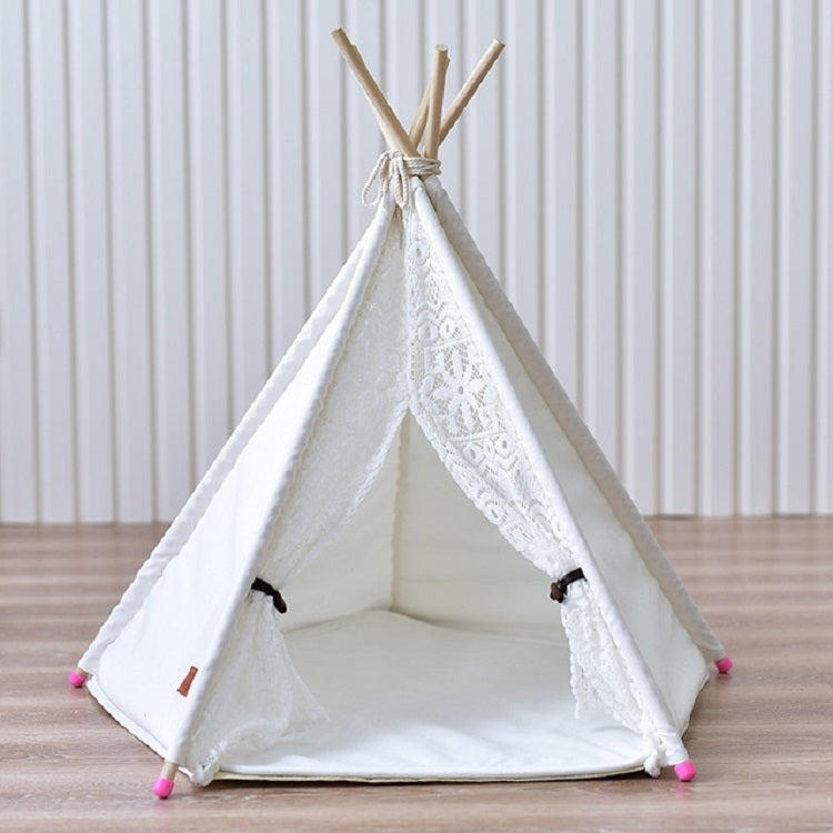 Removable and Washable Canvas Fabric Pet Nest Pet Tent