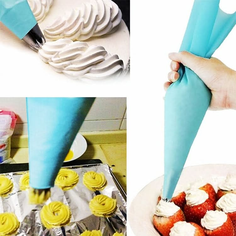 4 PCS Silicone Icing Piping Cream Pastry Bag Nozzle DIY Cake Decorating Tools-Reluova