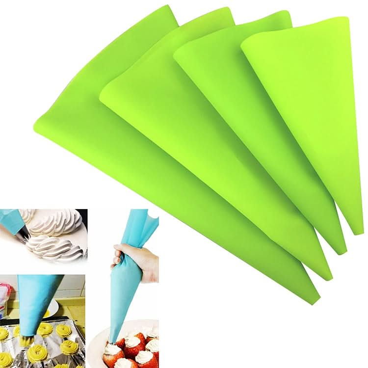 4 PCS Silicone Icing Piping Cream Pastry Bag Nozzle DIY Cake Decorating Tools-Reluova