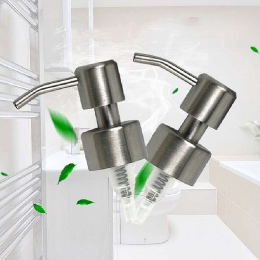 Stainless Steel Pump Head Soap Dispenser Threaded Nozzle Reluova