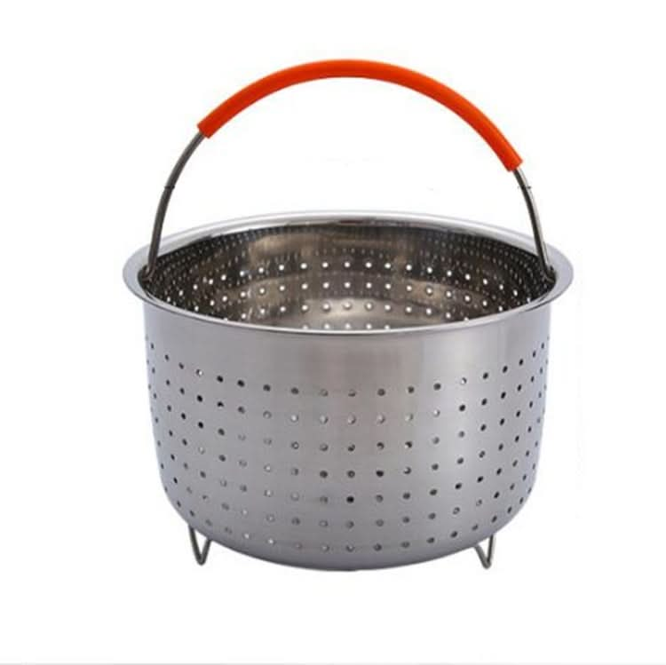 Stainless Steel Steaming Basket Plug-in Silicone Handle Pressure Cooker Steamer Kitchen Cooker Accessories Reluova