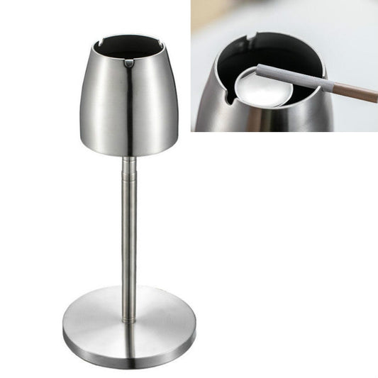 Telescopic Thickened Stainless Steel Windproof Ashtray My Store