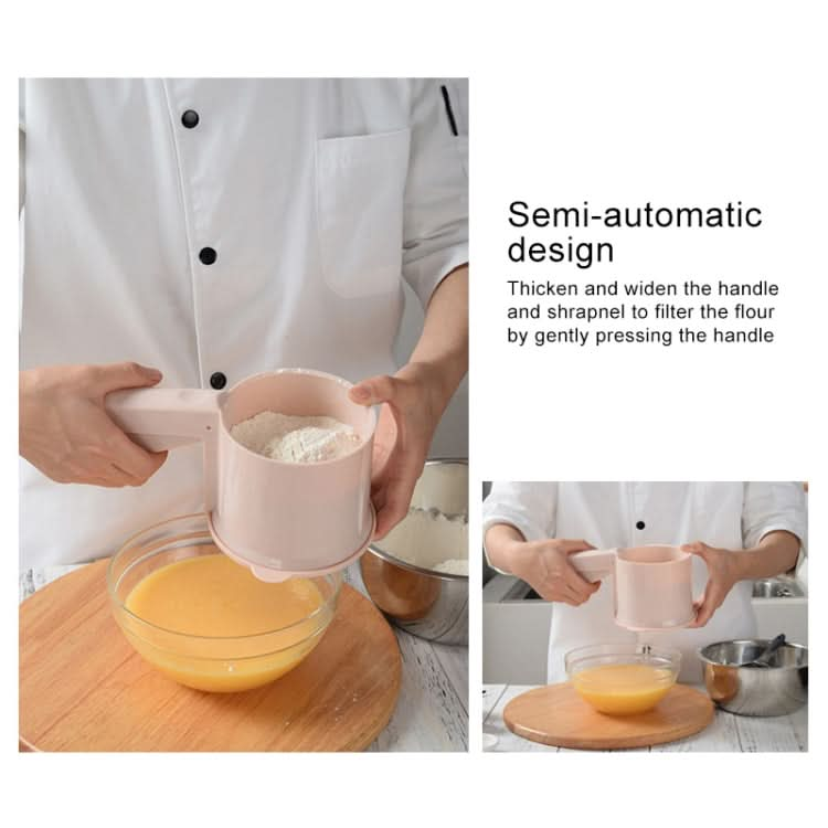 Manual Powder Sieve Baking Tool Flour Filter - Reluova