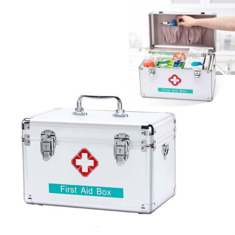 Emergency Aluminum Medicine Cabinet for Household Aluminum Alloy Medicine Box Enterprise