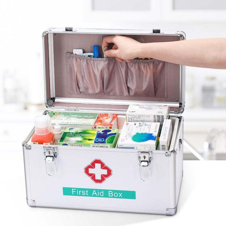 Emergency Aluminum Medicine Cabinet for Household Aluminum Alloy Medicine Box Enterprise