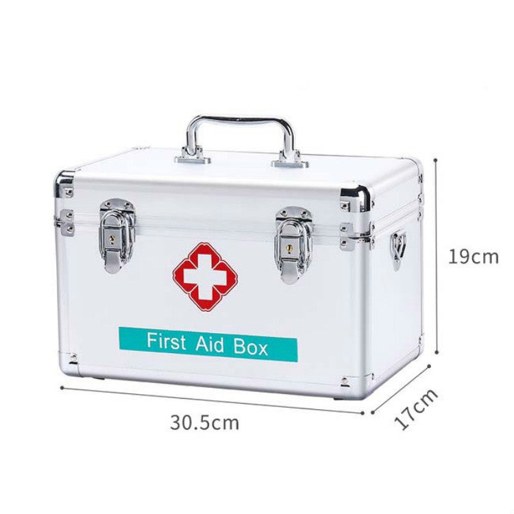 Emergency Aluminum Medicine Cabinet for Household Aluminum Alloy Medicine Box Enterprise Reluova